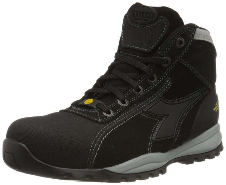 Diadora Glove Net Herren Glove NET MID PRO S3 HRO SRA ESD 35 EU Schwarz, 35 EU Schwarz