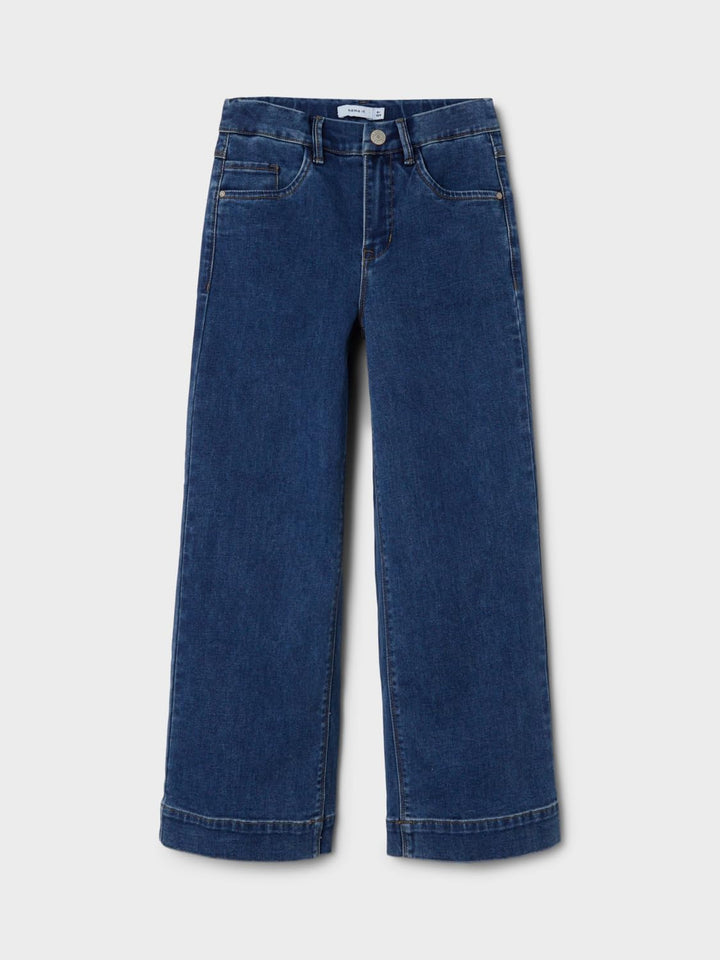 NAME IT Mädchen Jeanshose 116 Medium Blue Denim, 116 Medium Blue Denim