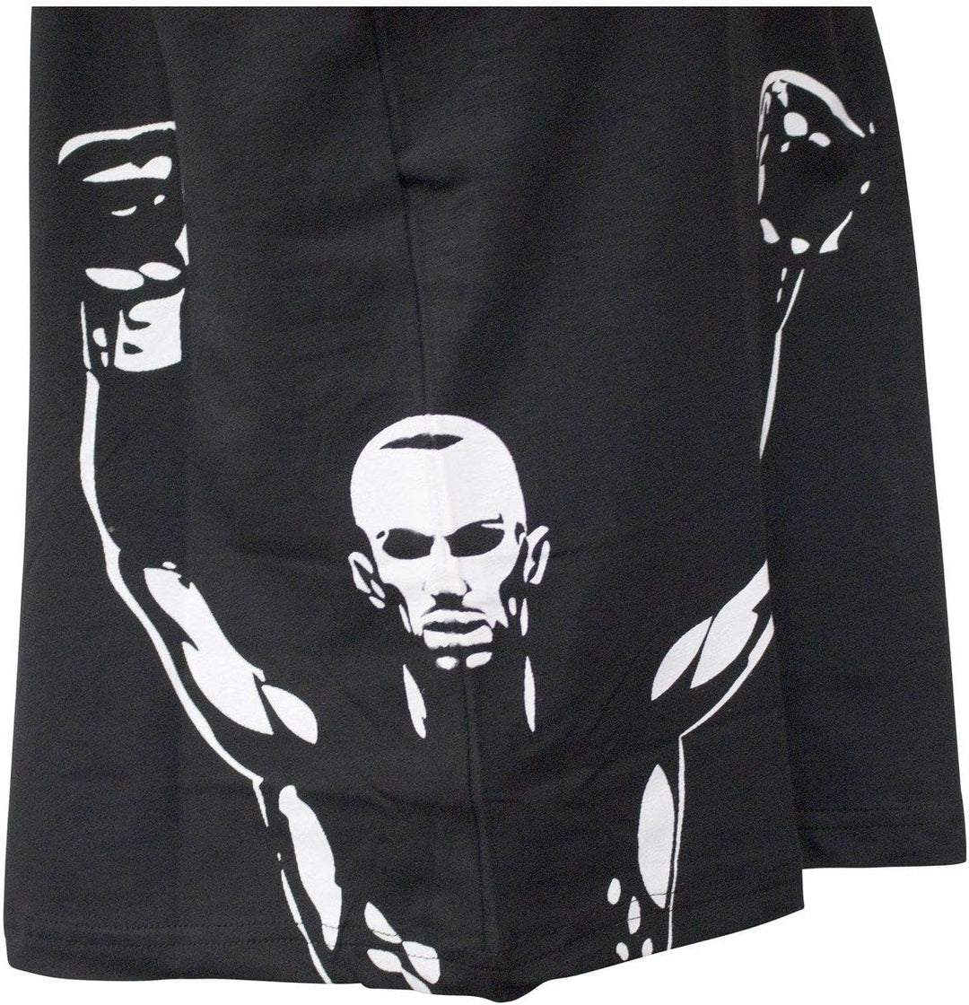 T-Shirt „Fighter“ Schwarz XL, Schwarz XL