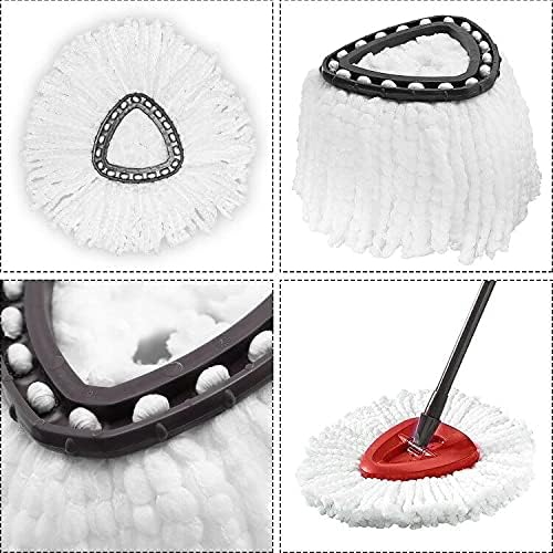 Tidy Monster 4 stück mikrofaser moppkopf für ocedar sauber pad Spin mop Refill für ocedar easywring