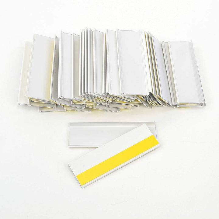 Selbstklebende Etikettenhalter für Einstecketiketten 300 mm Breit/Tickethalter/Etiketten Halter (26