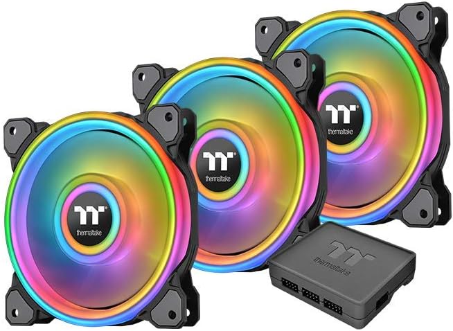 Riing Quad 12 RGB 3 Pack (Fan + Controller)