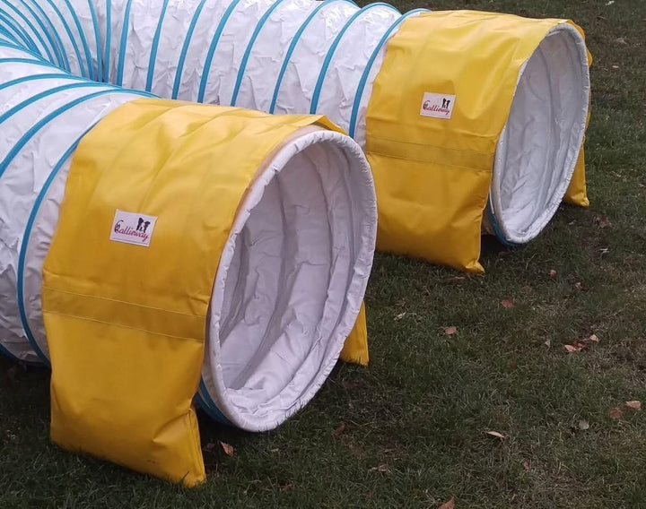 Agility Tunnel Stützsandsäcke (2er Pack) Standard - org (Gelb 2X)