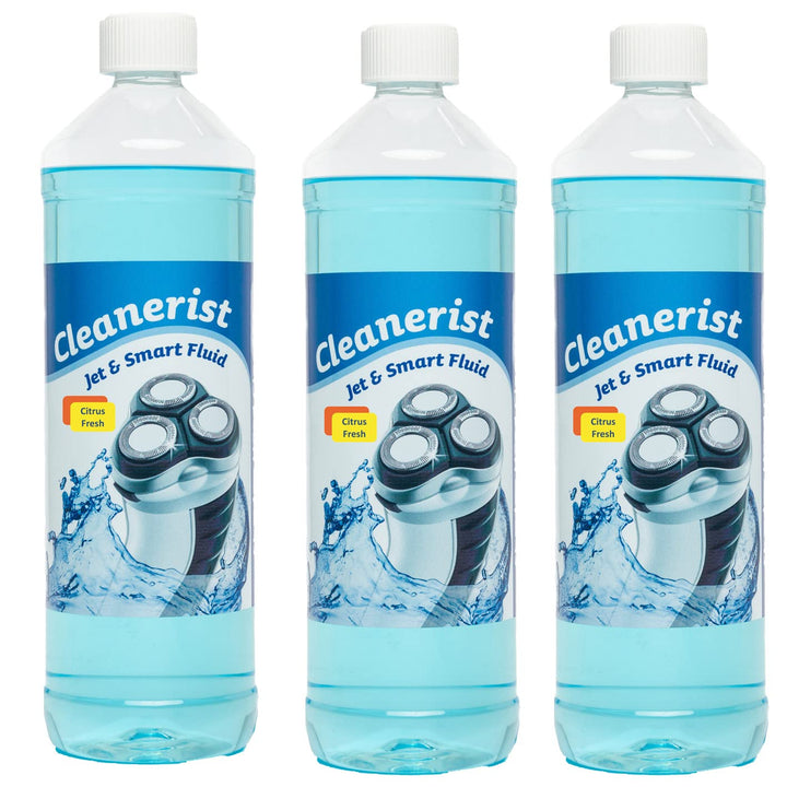 3x1 Cleanerist Jet & Smart Fluid Reinigungsflüssigkeit Kompatibel-Ersatz für Philips Rasierer Citrus
