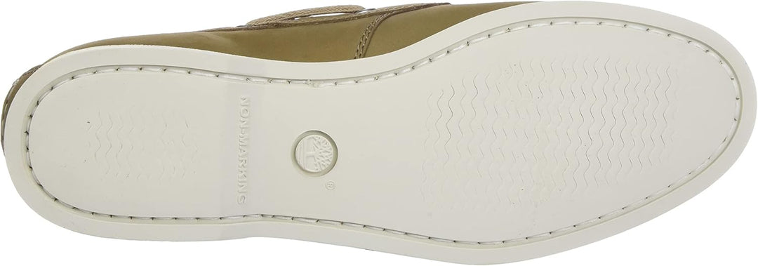 Timberland Herren Cedar Bay 2 Eye Boat Shoe 40 EU Weit Medium Beige Nubuck, 40 EU Weit Medium Beige
