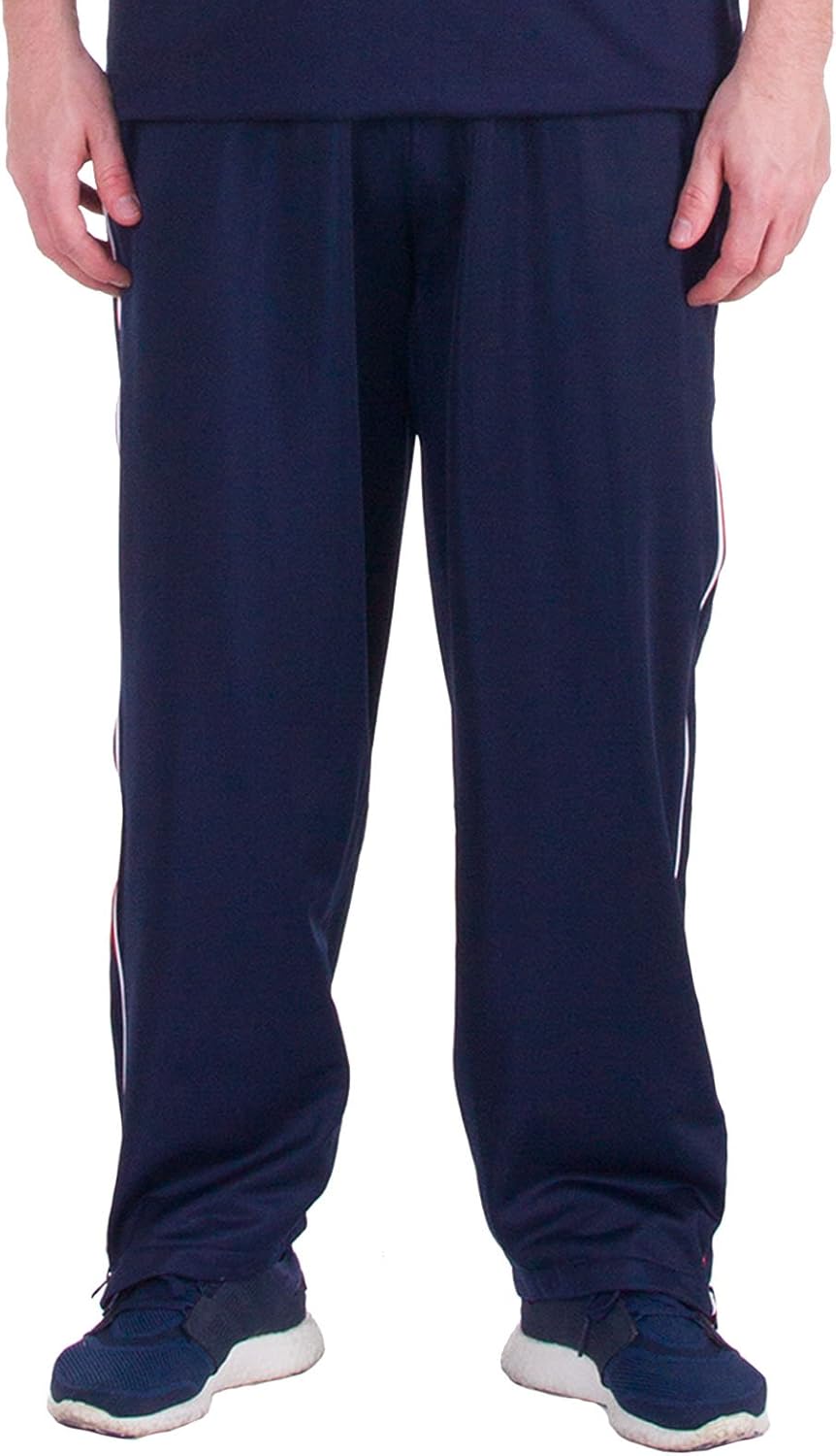 Henry Terre Herren Reha Sweat Hose Sporthose Durchgehender Reissverschluss XXL Navy, XXL Navy