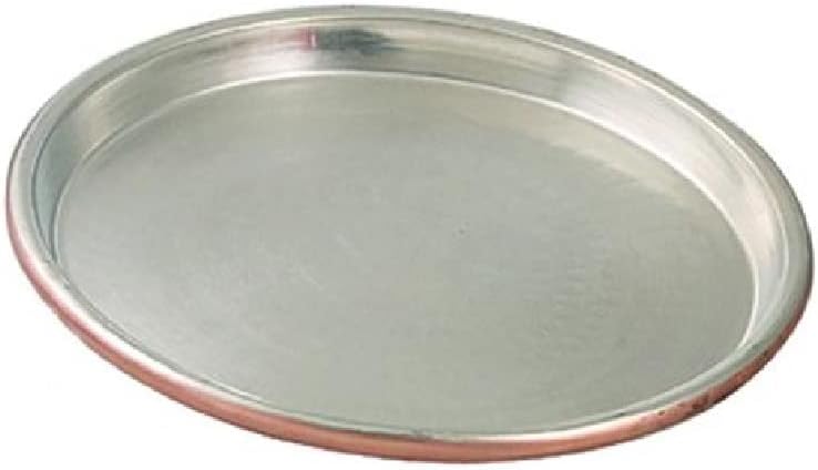 Vigor-Blinky 94080-60 Backform aus verzinntem Kupfer, rund, mit 3 cm hohem Rand, Durchmesser: 60 cm