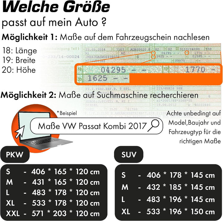 Upgrade4cars Autoabdeckung Outdoor Vollgarage | Auto Abdeckplane Komplett für alle Jahreszeiten | Au