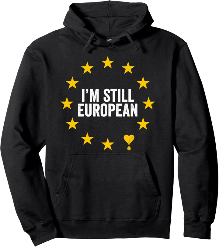 Still European EU Flag - European Union Pullover Hoodie