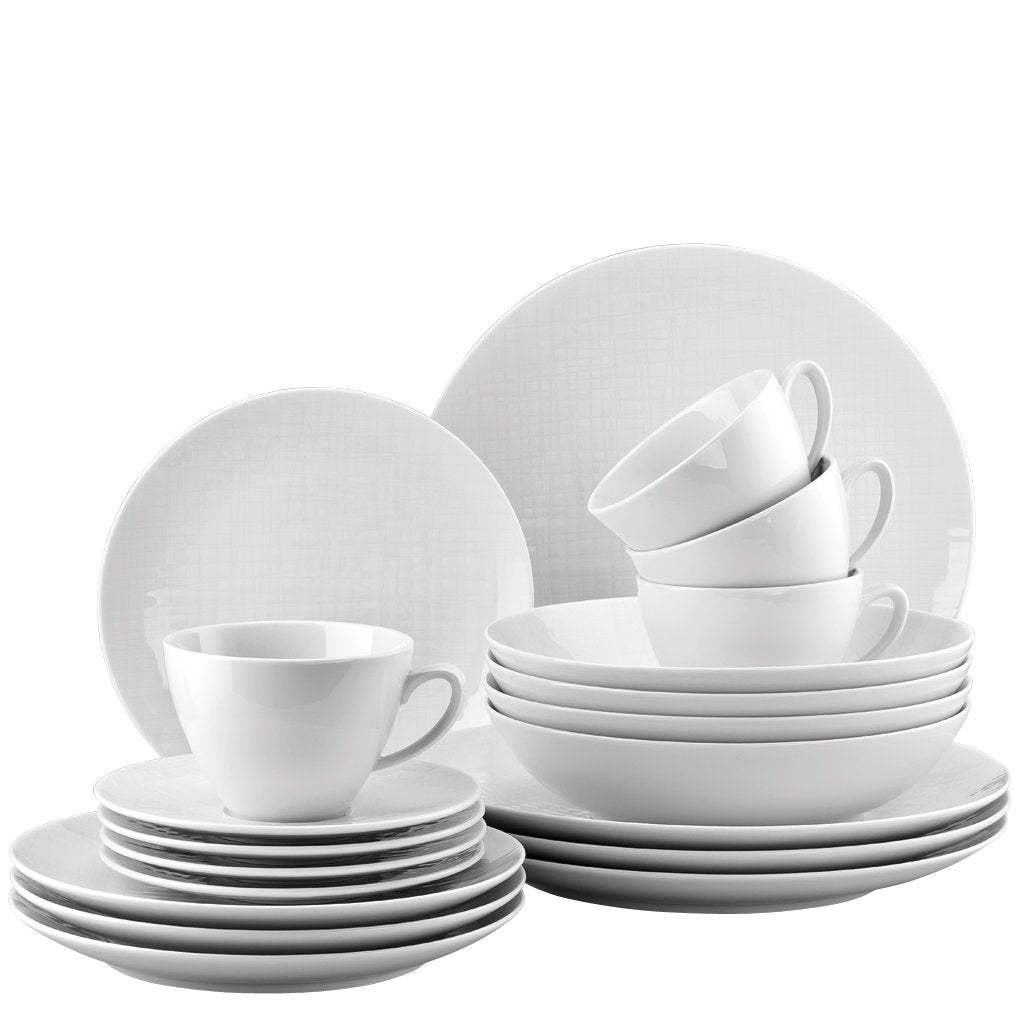 Rosenthal Mesh Weiss Set 20-tlg./Kombitasse