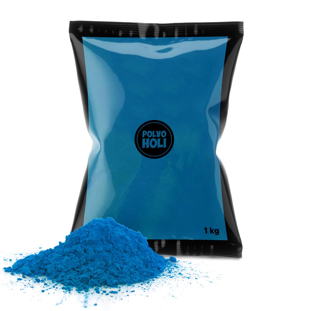 POLVO HOLI - 1KG Holi Pulver (Dunkelblau)
