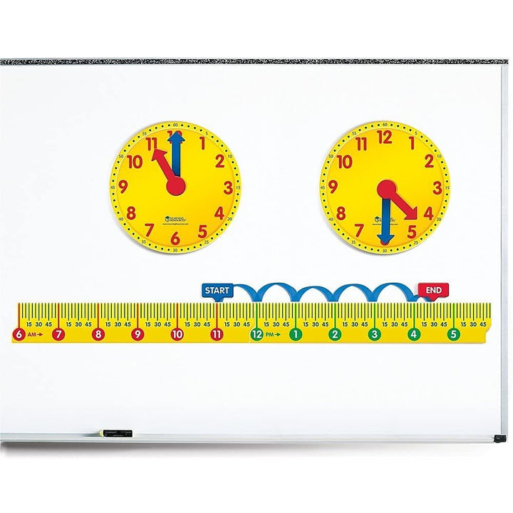 Learning Resources Magnetisches Zeit-Set.