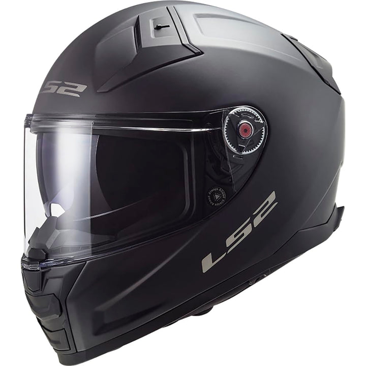 LS2, Integralhelme motorrad VECTOR II solid noir mat, XXS XXS noir mat, XXS noir mat