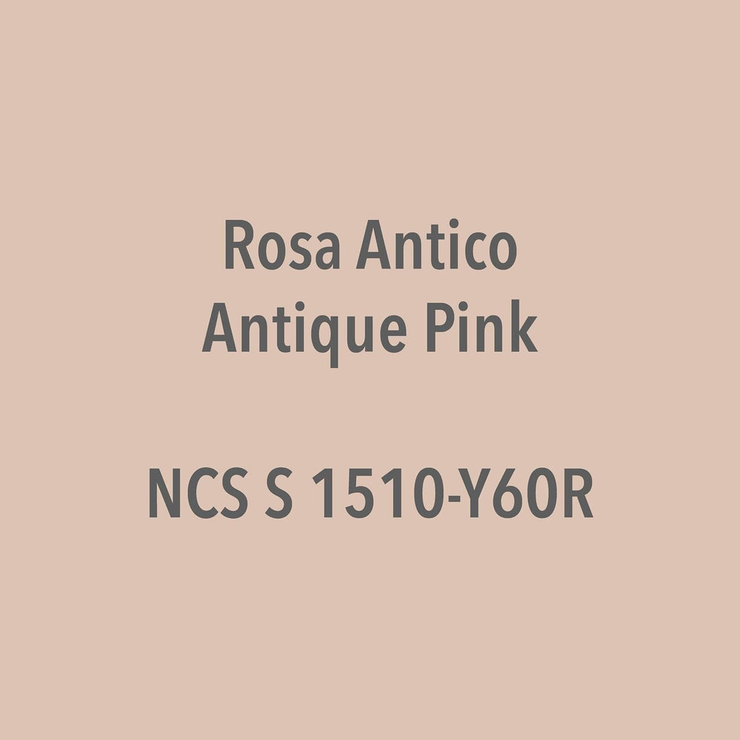 bianco Shabby® Rosa Antico Kreidefarbe Wasserbasis für Alle Oberflächen einfach zu verarbeiten ohne