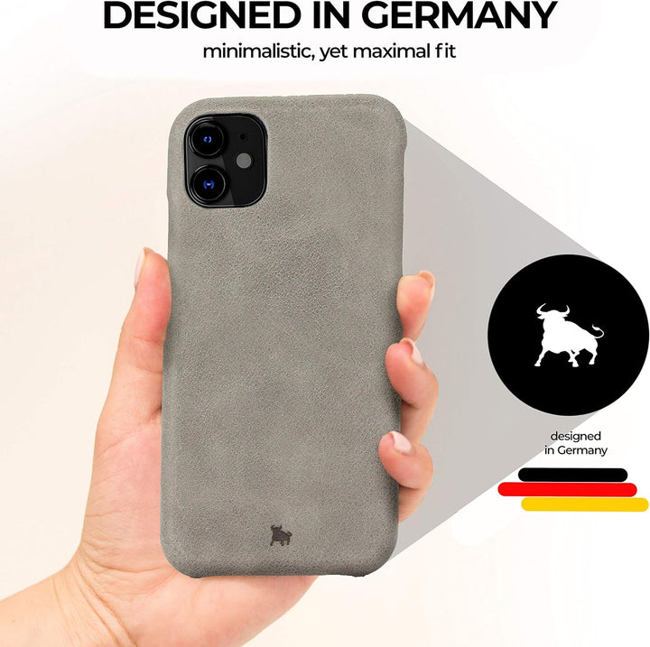 BULLAZO Menor Classic – kompatibel mit iPhone 11 XI 6,1“ Case Schutzhülle Handy Hülle aus hochwertig