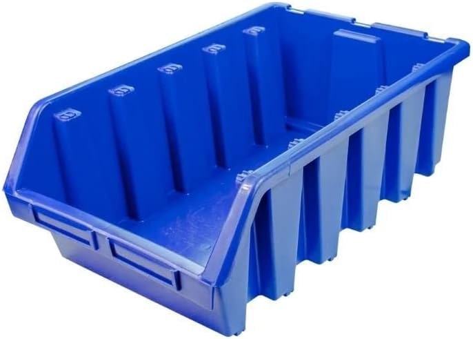 PROREGAL SuperSparSet 10x Sichtlagerbox 5 | HxBxT 18,7x33,3x50cm | Blau | Sichtlagerbehälter Sichtla