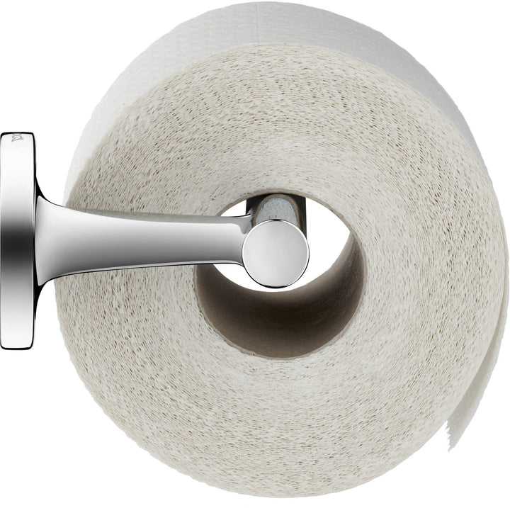 Duravit Papierrollenhalter Starck T, für 1 Rolle, Wandmontage, Chrom ohne Deckel für 1 Rolle Chrom,