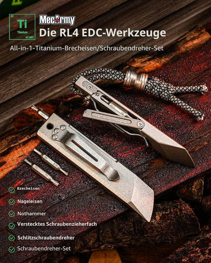 MecArmy RL4 Titan-Hebeleisen für den täglichen Gebrauch, tragbar
