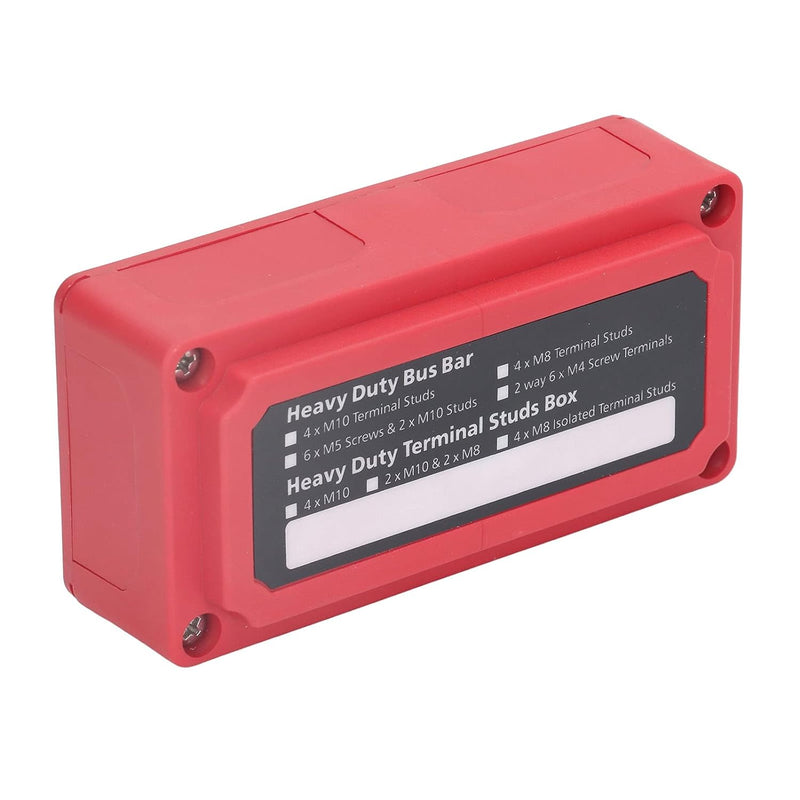 300 A Sammelschiene Stromverteilerblock DC 48 V M8 Anschlussbolzen Batterieanschlussblock für Auto,