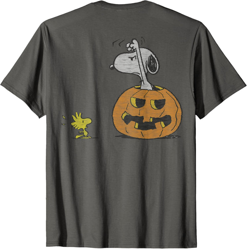 Peanuts Halloween Snoopy Woodstock T-Shirt