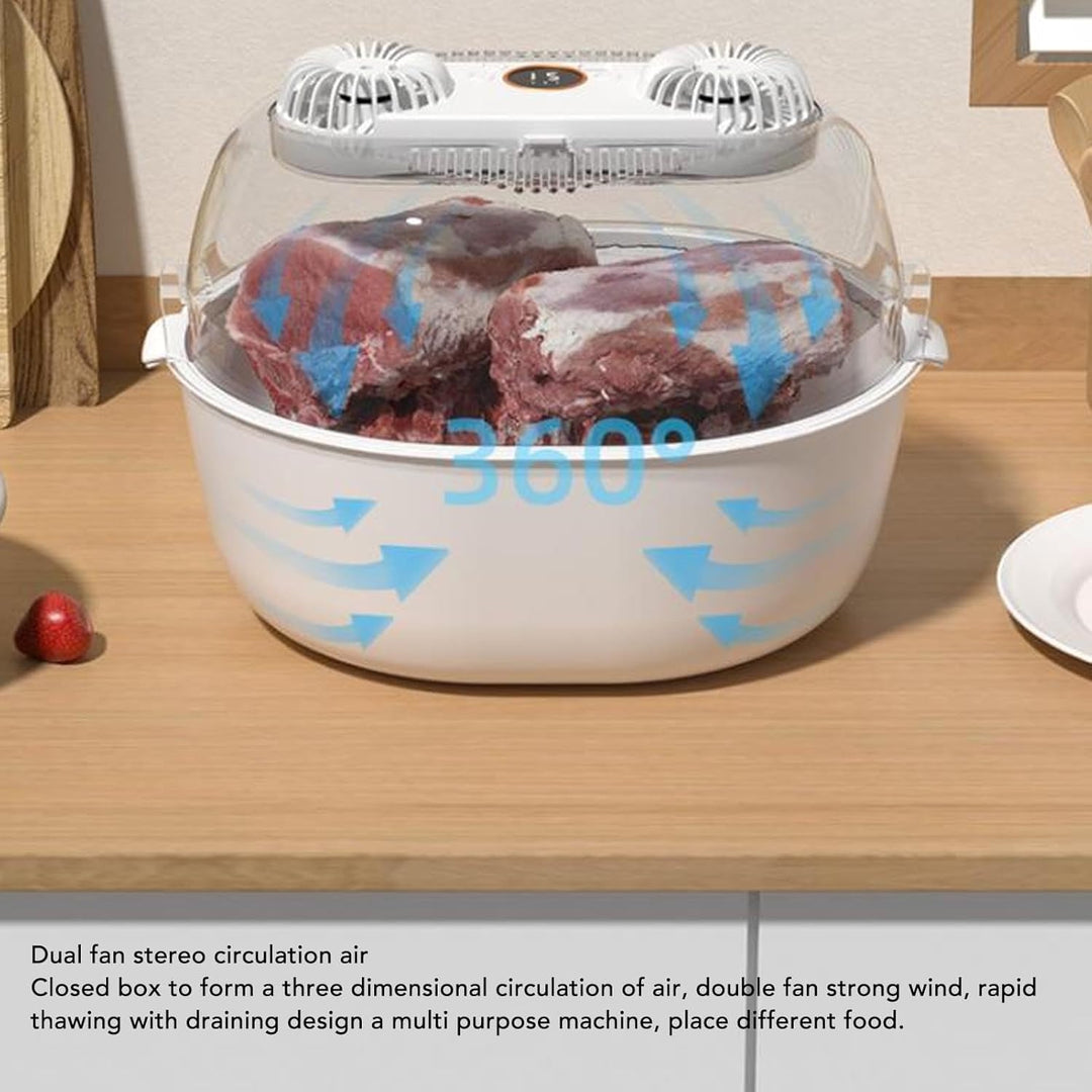 Haushalts Auftaubox 360 Grad Schnellauftaugerät Effiziente USB Lade UV Auftau Auftaumaschine für Gef