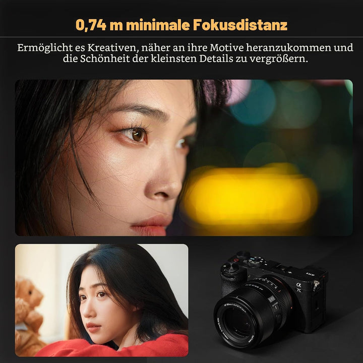 VILTROX AF 85 mm F2.0 EVO Kameraobjektiv, Vollbild, Autofokus, leichtes Porträt (für Nikon Z), F&amp;
