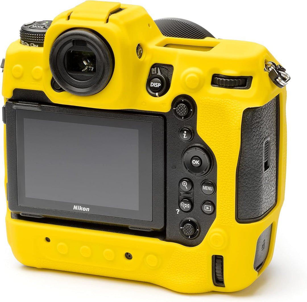 easyCover - Silikon Kameratasche - Schutz für Ihre Kamera - Nikon Z9 - Gelb