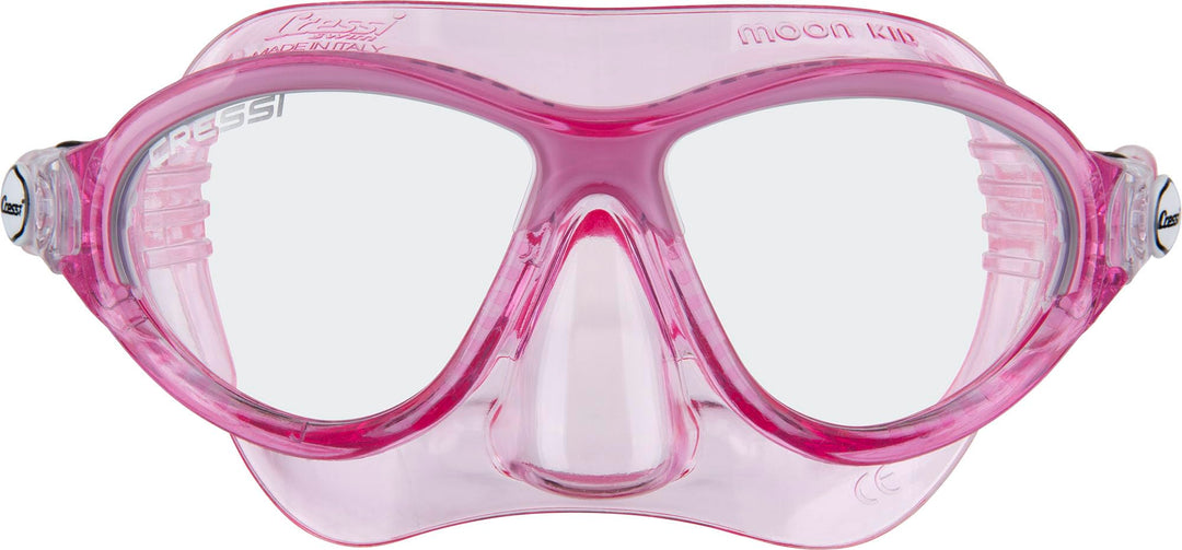 CRESSI Moon Schwimmbrille Kinder 7 bis 15 Jahre mit Bruchsicheren Gläsern, Kratzschutz, Sicherem Sit