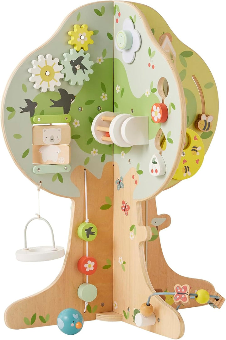 Vertbaudet Activity-Baum,4 Jahreszeiten, Holz FSC® Mehrfarbig, Mehrfarbig