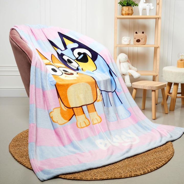 BlueY Fleece Kuscheldecke Mädchen & Jungen, Kinder Kuscheldecke Flauschig, 130x150 cm
