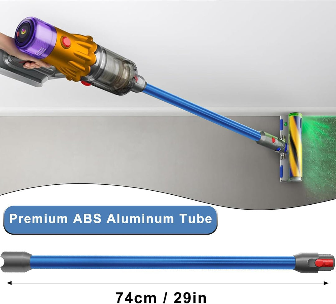Ersatzteile Verlängerungsrohr für Dyson V12 Detect Slim Staubsauger, Saugrohr Länge 74 cm, Rohr Ersa