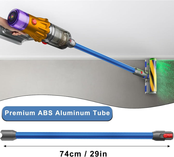 Ersatzteile Verlängerungsrohr für Dyson V12 Detect Slim Staubsauger, Saugrohr Länge 74 cm, Rohr Ersa
