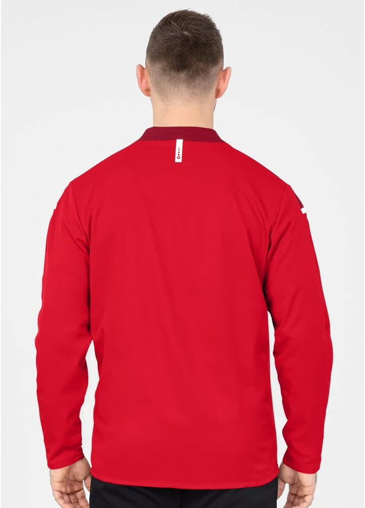 JAKO Herren Präsentationsjacke Champ 2.0, marine/darkblue/skyblue, XXL, 9820, M Rot/Weinrot