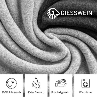 Giesswein Milena Kissenbezug, Schurwolle, Beige (610 Natur), 60 x 40 cm 60 x 40 cm Beige (610 Natur)