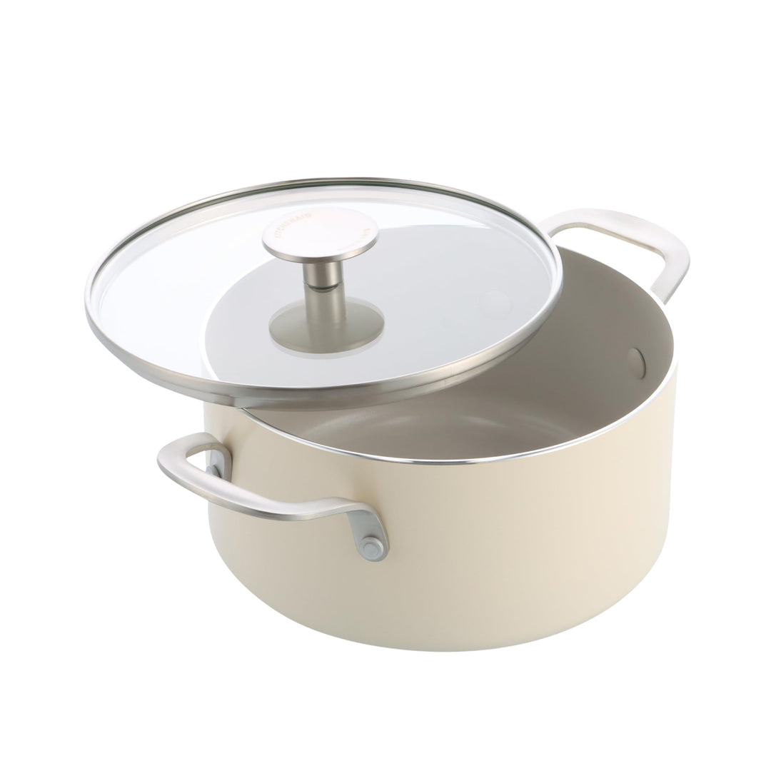 KitchenAid Aluminium-Keramik-Antihaft-Kochtopf mit Deckel, 20 cm/3,11 l, PFAS-frei, Induktion, Ofenf