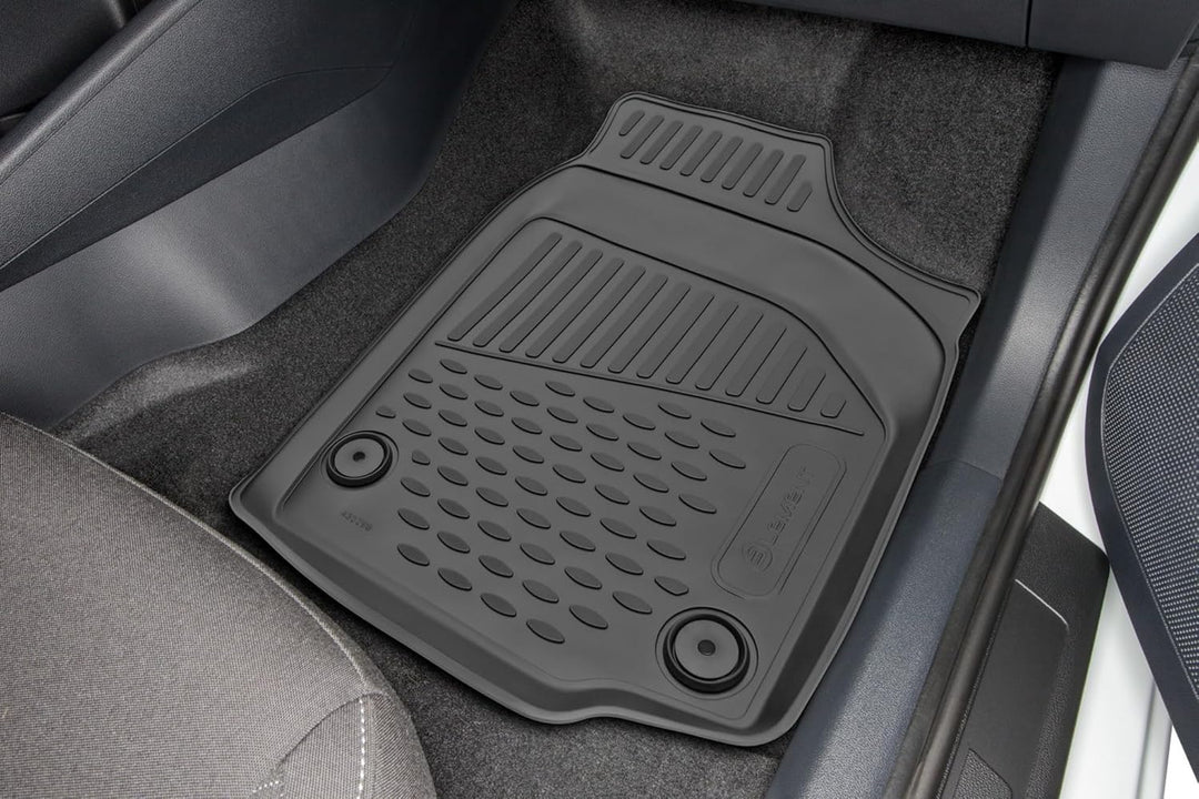 AD Tuning FM19005 Passform Gummifussmatten (4-teilig), schwarz