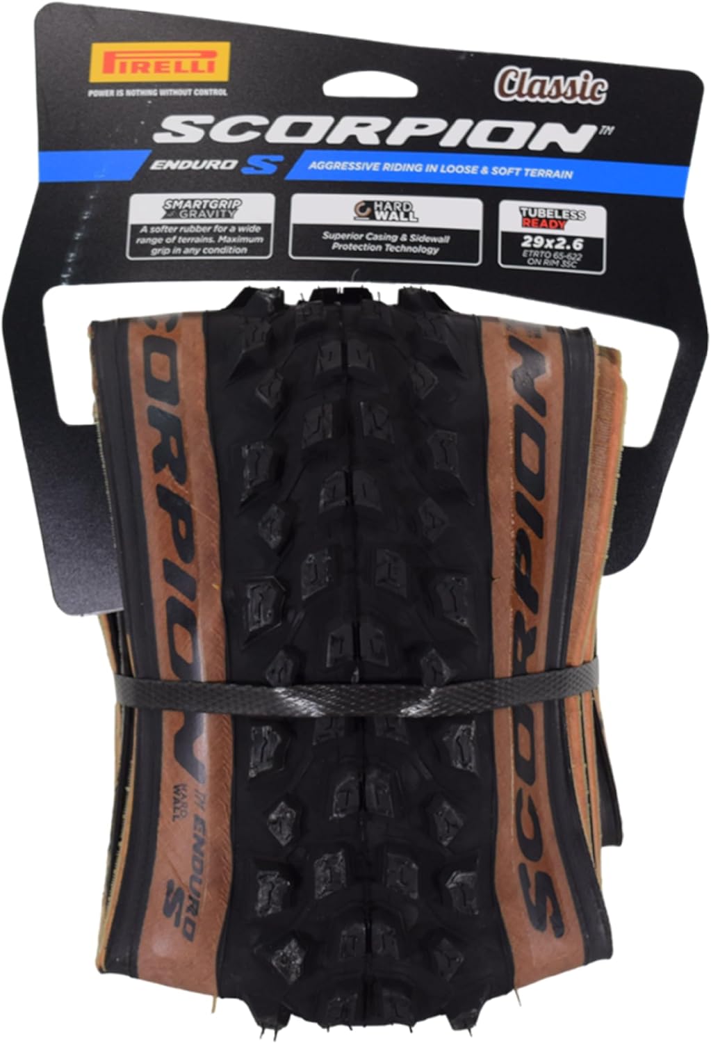 Pirelli Unisex – Erwachsene Scorpion Enduro S Reifen, Classic Hardwall, 29 x 2.6