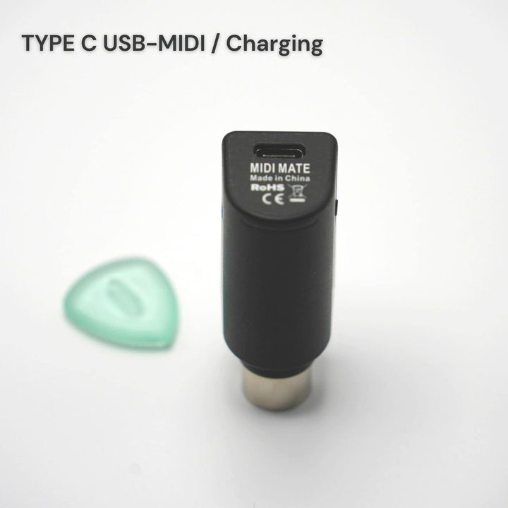 PAINTAUDIO Paint Audio Wireless MIDI Adapter, MIDI Mate Ultra Low Latency Adapter für Synthesizer, D