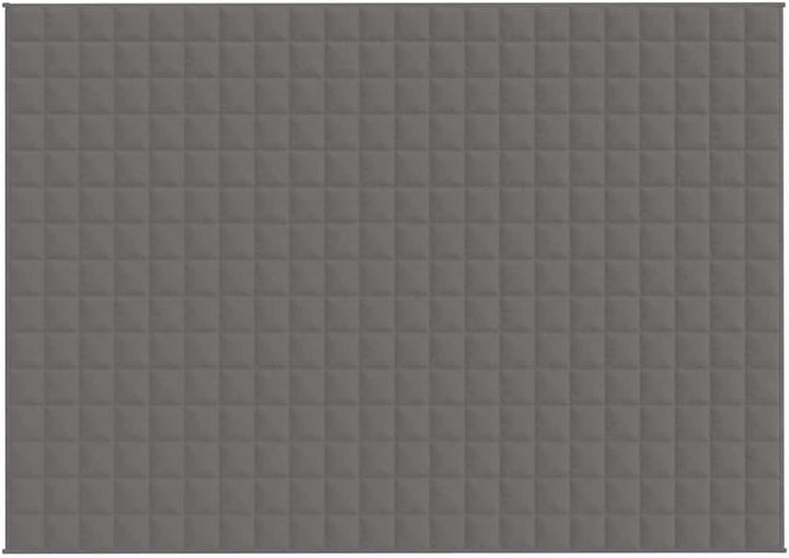 Revera Gewichtsdecke grau 155 x 220 cm 11 kg Stoff