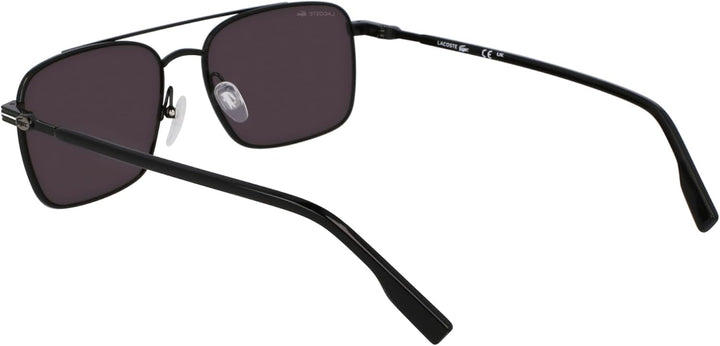 Lacoste Unisex Lacoste Brille Sunglasses (1er Pack) 58/17/145 001 Black, 58/17/145 001 Black