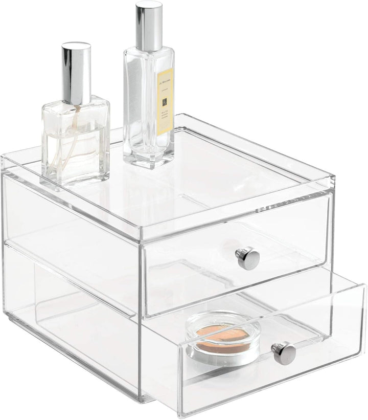 iDesign Drawers Make-Up-Organizer | hochwertige Aufbewahrungsbox für Schminke, Kosmetika & Co. | Sch