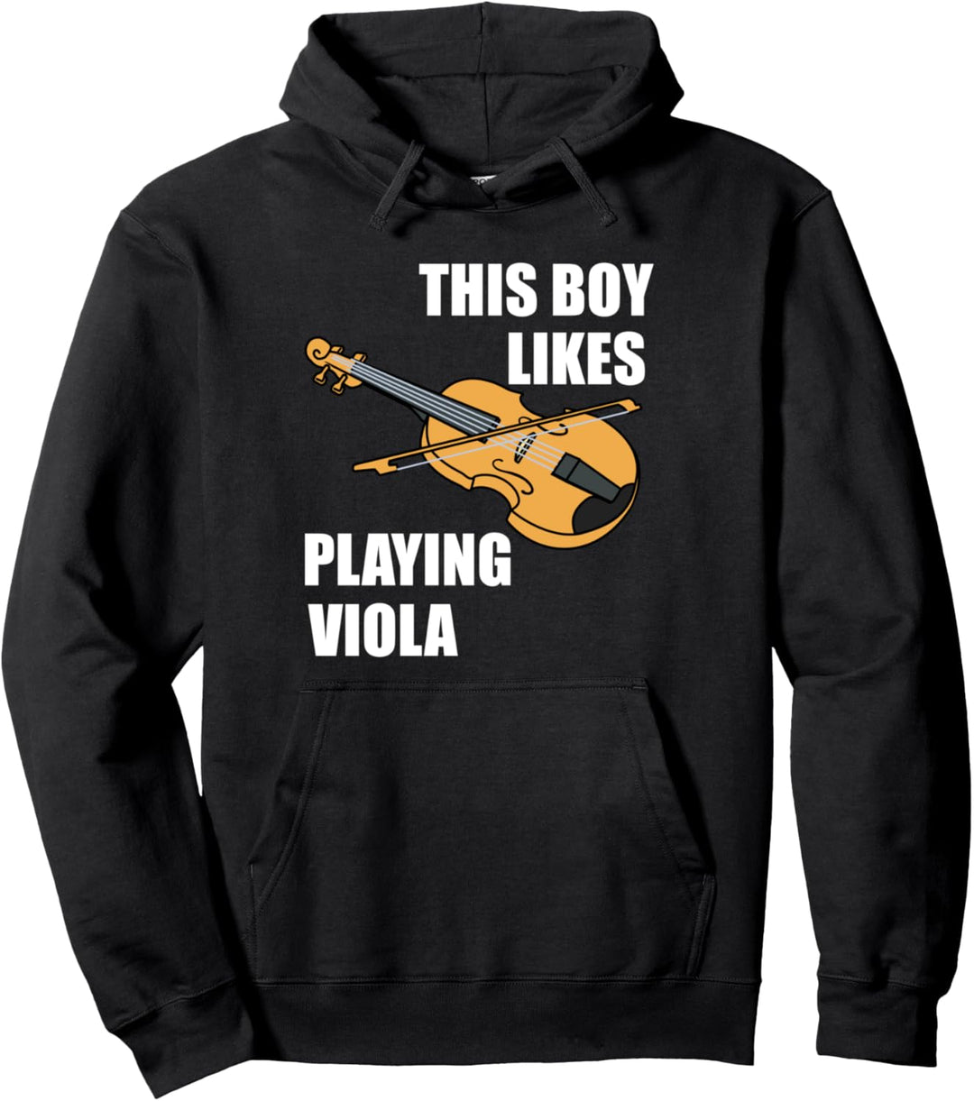 Bratscher Bratschist Musik Noten Musiker Orchester Pullover Hoodie