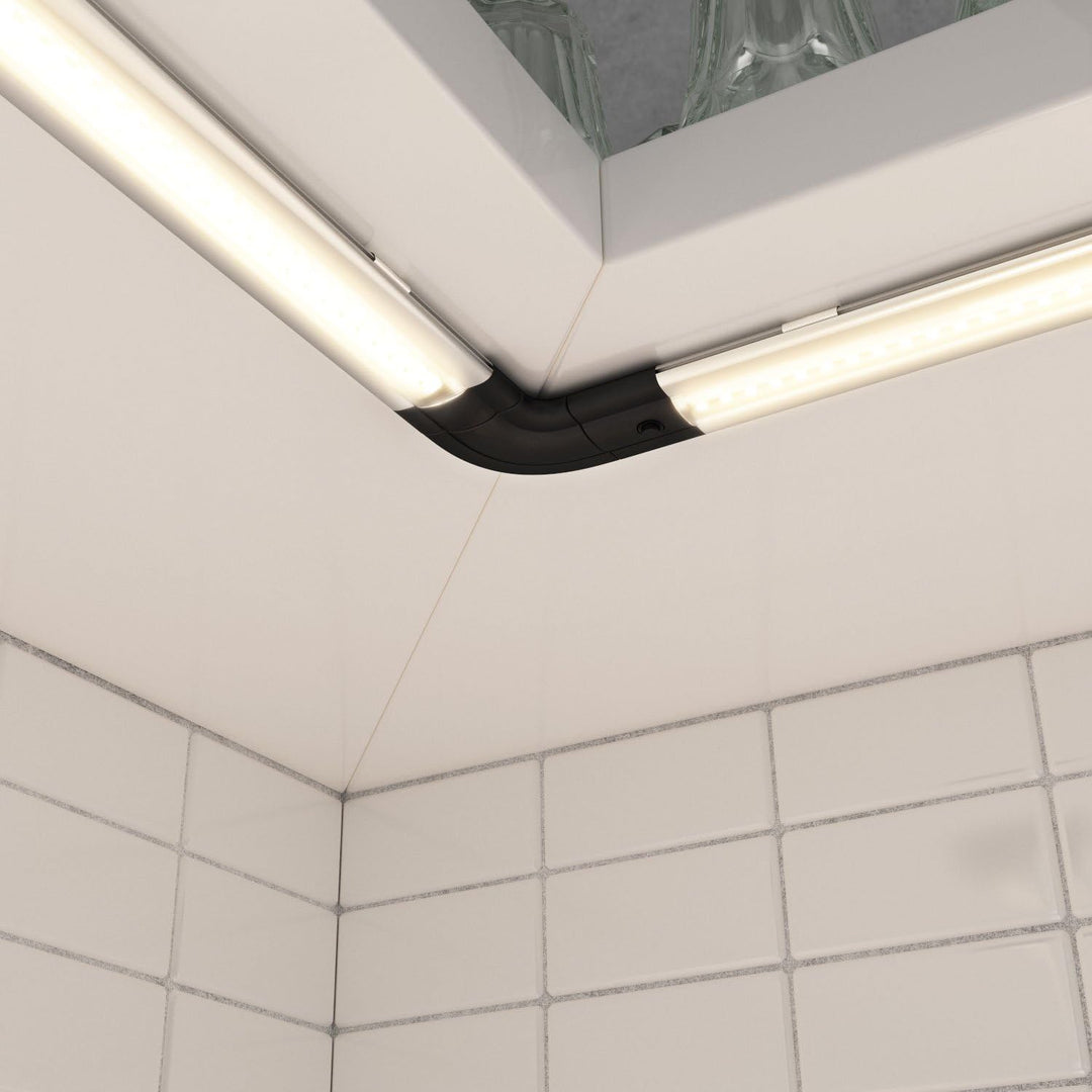 Parlat LED Unterbau-Leuchte SIRIS, flach, je 50cm, je 531lm, warm-weiss, 5er Set Lichtfarbe: Warmwei