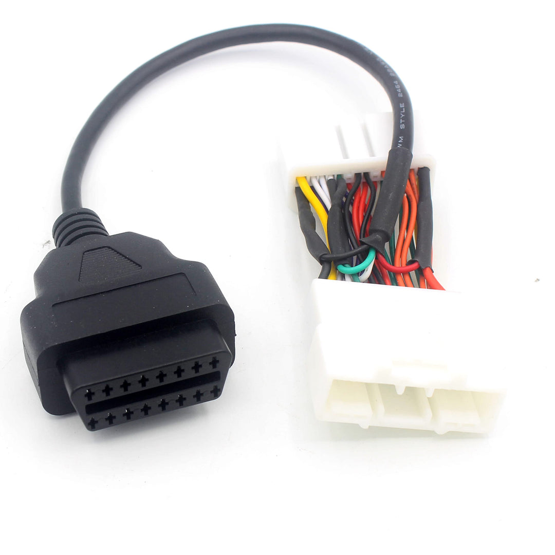 LoongGate Diagnostic Port auf OBD II 16 Pin Diagnosetor Adapter Anschlusskabel für Modell 3/Y (26P 1