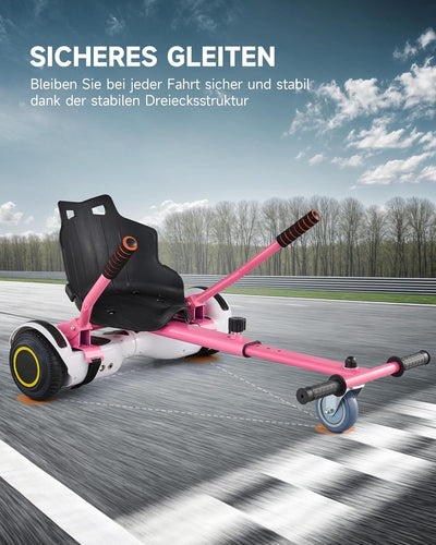 CO-Z Hoverboard Sitz Hoverkart Gokart Sitz für 6,5 Zoll 8,5 und 10 Zoll Hoverboards Sitzscooter Sitz