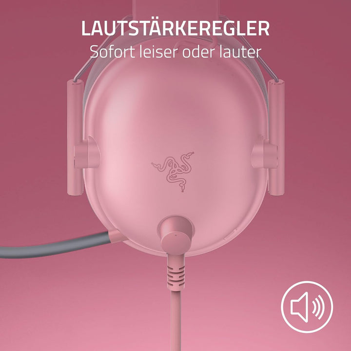 Razer BlackShark V2 X (PlayStation) - Kabelgebundenes E-Sports Headset für PlayStation 5 Konsole (25