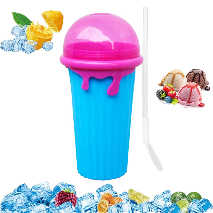 Slushy Maker, Slush Becher, Eis Zum Kneten Slushy Becher, Quick Frozen Magic Cup, Silikon Slushy Mak