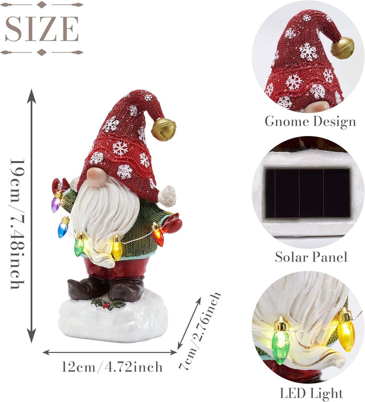 TERESA'S COLLECTIONS Weihnachten deko, Gartendeko für Draussen, Weihnachtsdeko Aussen Solar, Gartend
