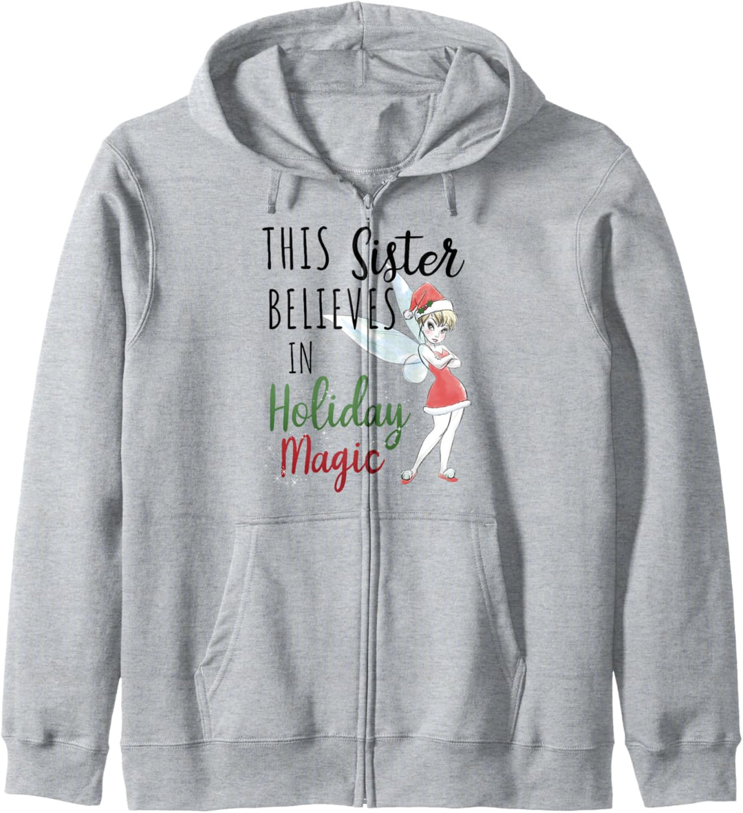 Disney Peter Pan Weihnachten Tinker Bell Magic Sister Kapuzenjacke