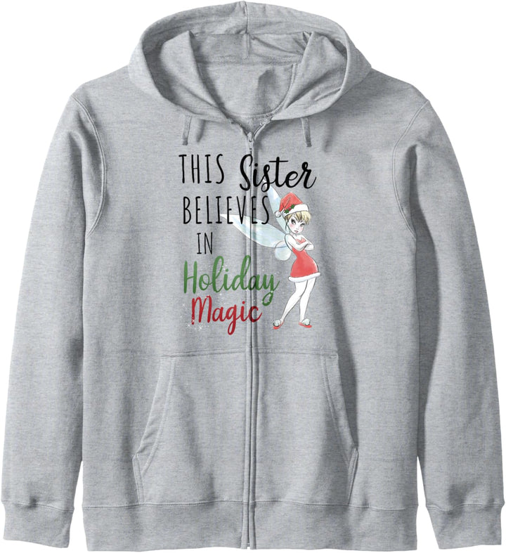 Disney Peter Pan Weihnachten Tinker Bell Magic Sister Kapuzenjacke
